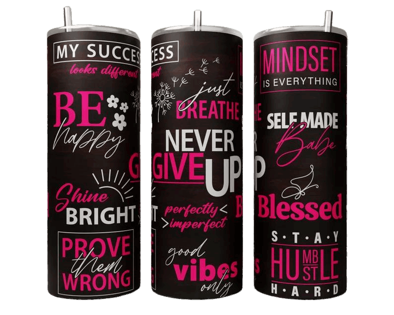 Good Vibes Tumbler: Inspiration with Every Sip