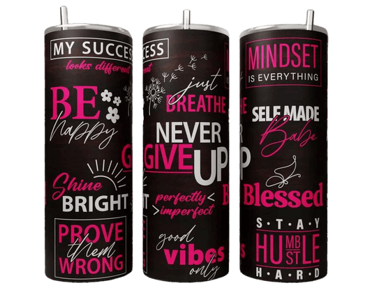 Good Vibes Tumbler: Inspiration with Every Sip