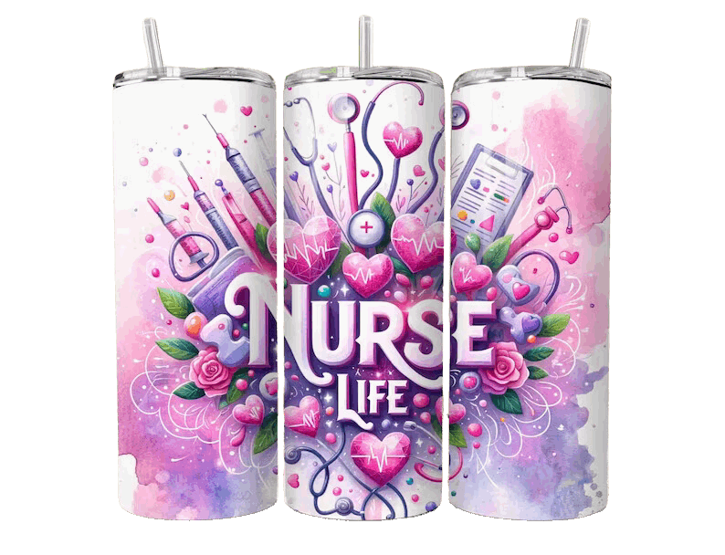 The Nurse-Themed Insulated Tumbler