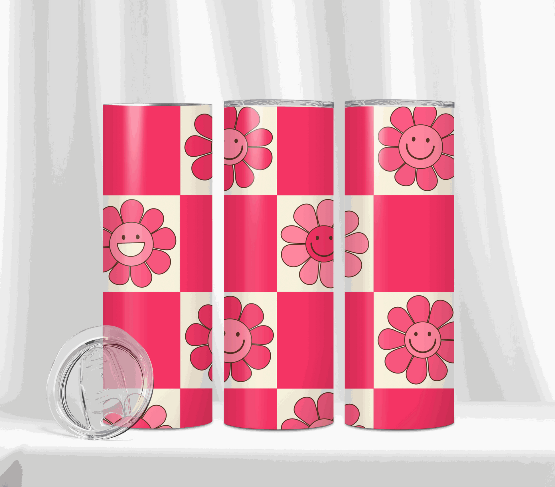 Bubbly Bloom Insulated Tumbler - Eco-Conscious & Versatile